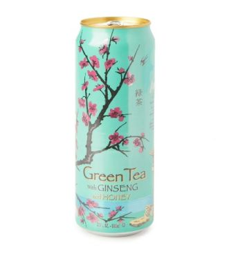 Arizona Tea Green Tea With Ginseng And Honey, 650 ml